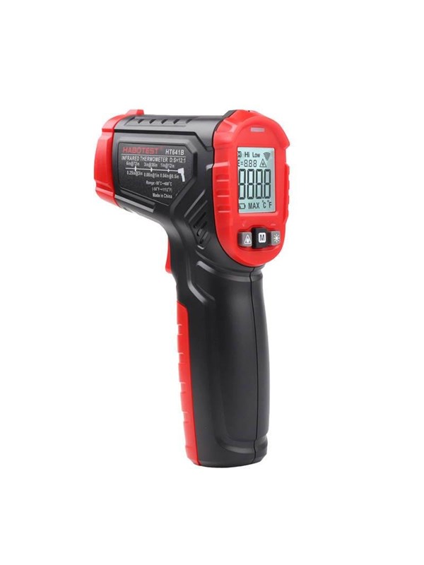 Alternativ bild 0 för Habotest HT641B digital laserpyrometer, fuktmätare