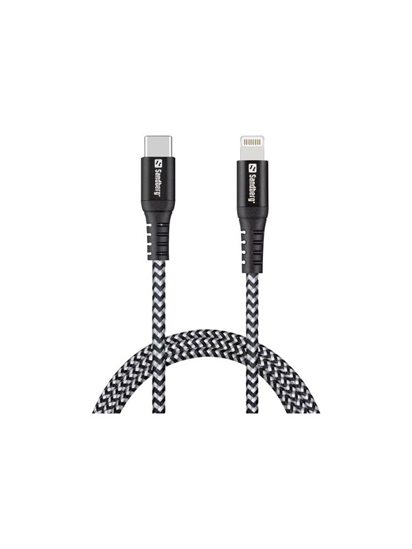 Sandberg Survivor USB-C to Lightning Cable - 1m