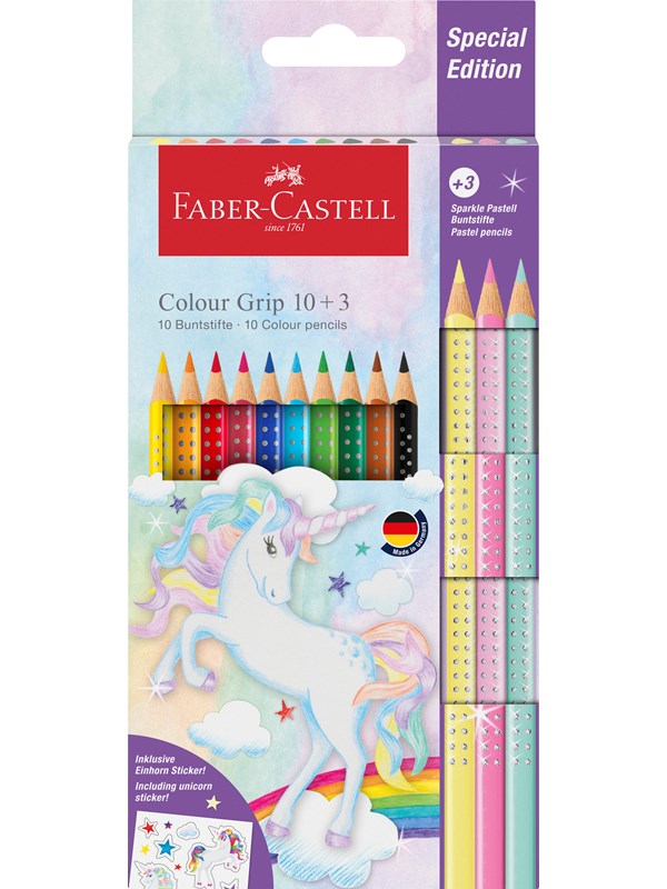 Faber-Castell CP Colour Grip unicorn 10+3