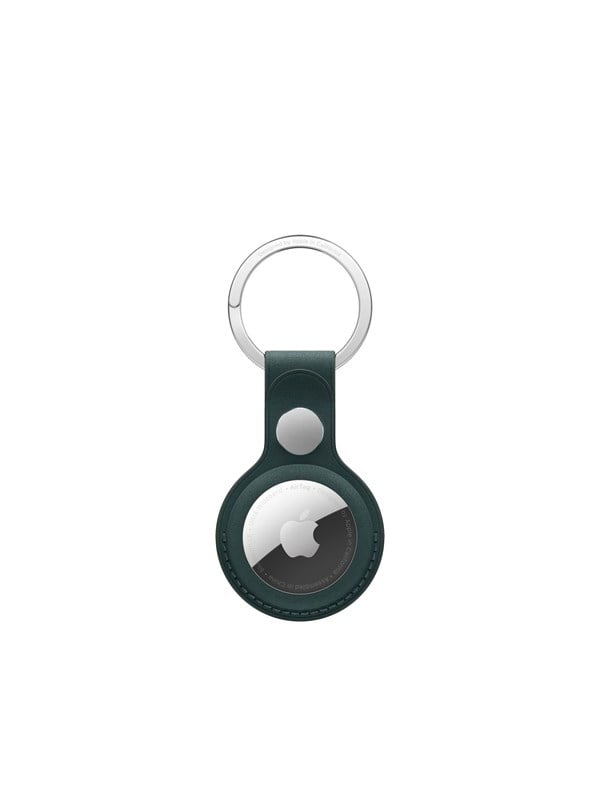 Apple AirTag FineWoven Key Ring - Dark Green