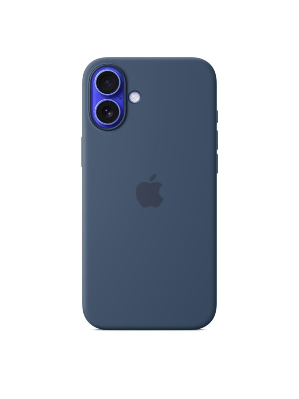 Apple iPhone 16 Plus Silicone Case with MagSafe - Denim