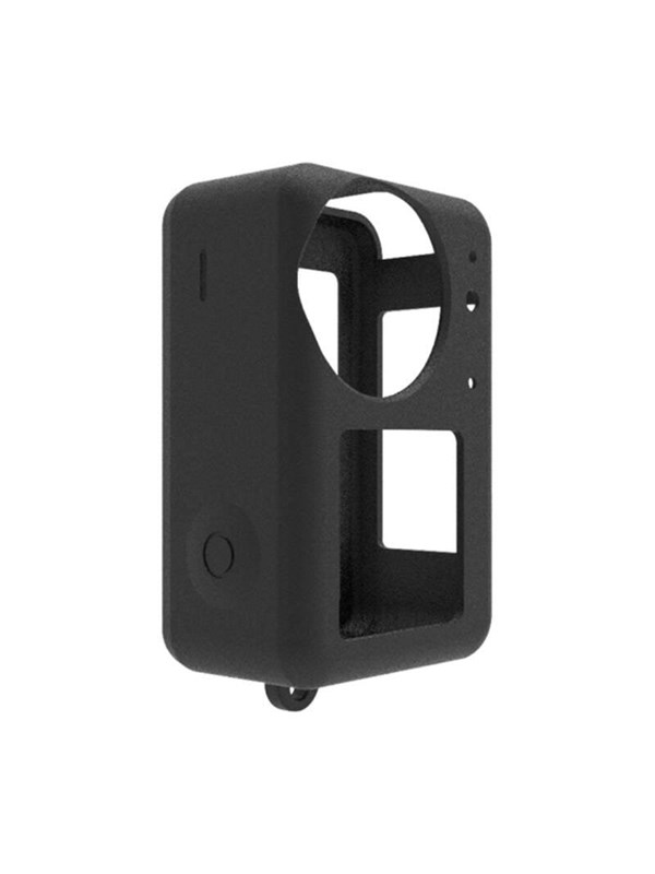 Puluz Silicone Case For Dji Osmo Action 4/3 With Lens Cover Black