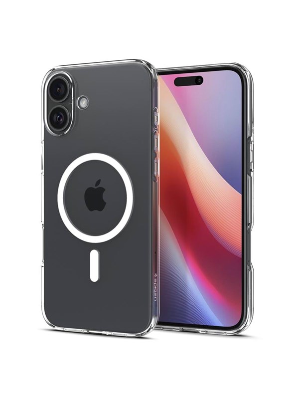 Alternativ bild 0 för Spigen Liquid Crystal MagSafe crystal clear - iPhone 16 Plus