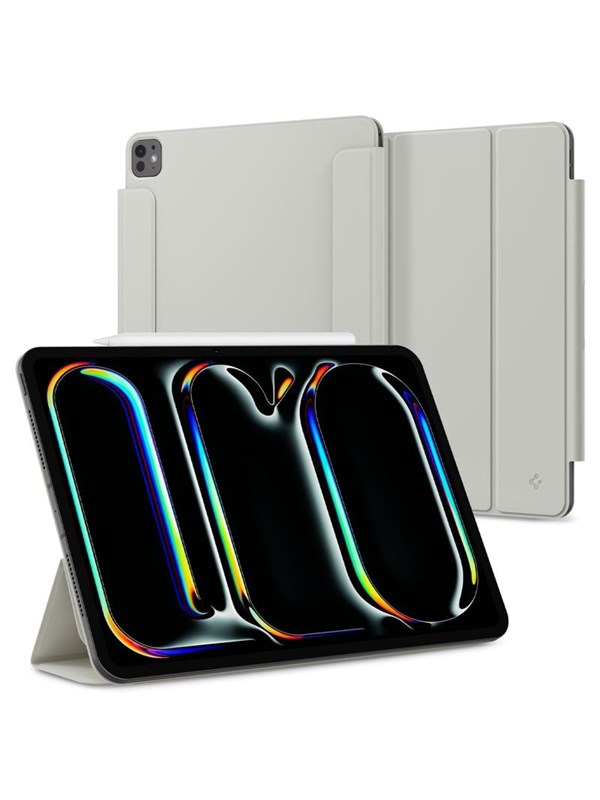 Spigen Air Skin Folio OneTap - gray - iPad Pro 13" 2024