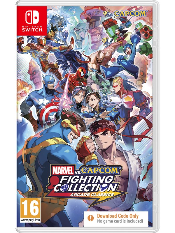 Marvel vs. Capcom Fighting Collection: Arcade Classics (Code in a Box) - Nintendo Switch - Kampsport