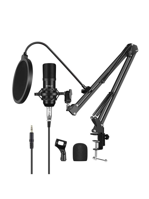 Produktfoto för Puluz microphone Puluz PU612B Studio Broadcast condenser microphone