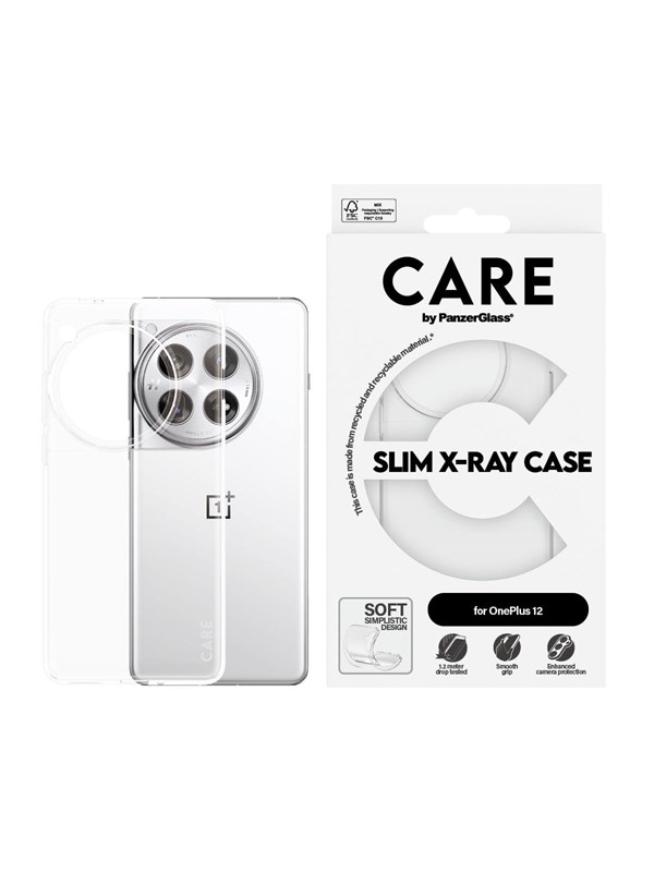 Care By Panzerglass Fashionable Case Transparent X Ray Soft Basic Oneplus 12