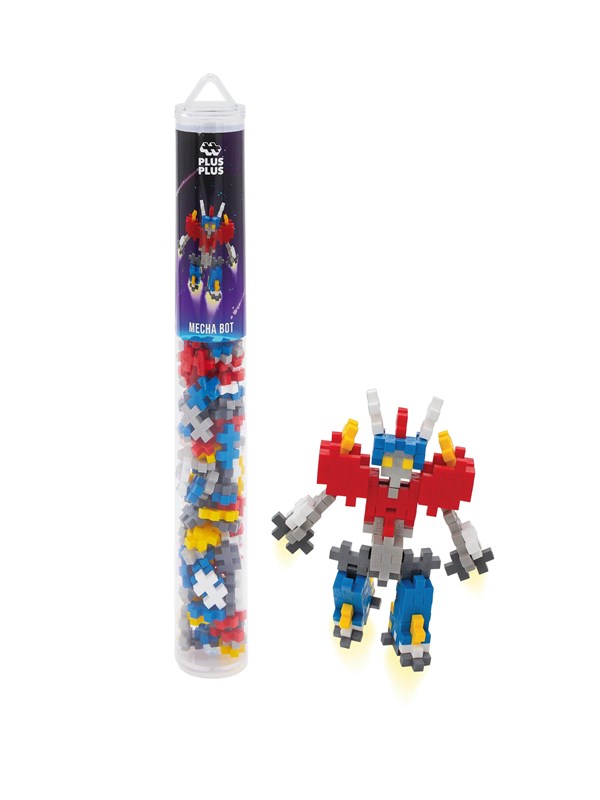 Alternativ bild 0 för Plus-Plus Mecha Bot / 100 pcs Tube