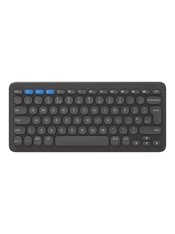 ZAGG Pro Keyboard 12 - Tangentbord - Nordisk - Svart