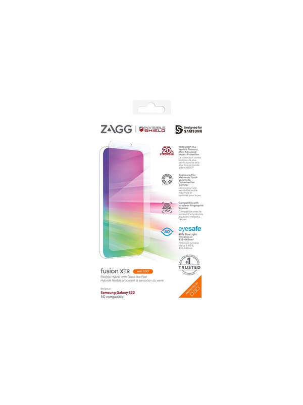Zagg Invisibleshield Fusion Xtr For Samsung Galaxy S22