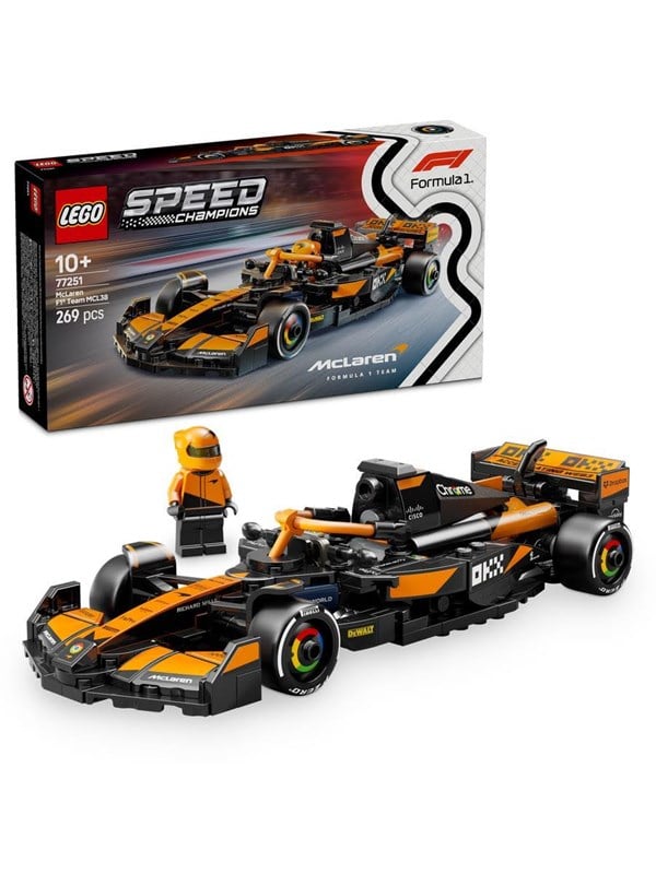 LEGO Speed Champions 77251 McLaren F1® Team MCL38 racerbil