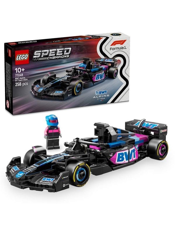 LEGO Speed Champions 77248 BWT Alpine F1® Team A524 racerbil