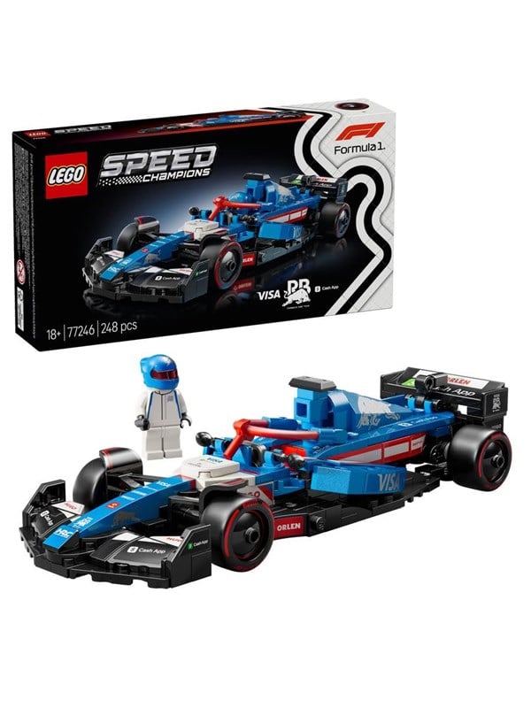 LEGO Speed Champions 77246 Visa Cash App RB VCARB 01 F1® racerbil