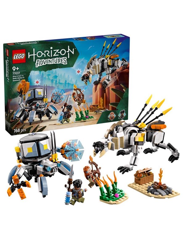 LEGO 77037 Aloy och Varl mot Sköldkryp och Sågtand
