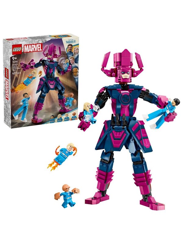 Produktfoto för LEGO Super Heroes Marvel 76316 Fantastic Four mot Galactus - byggfigur