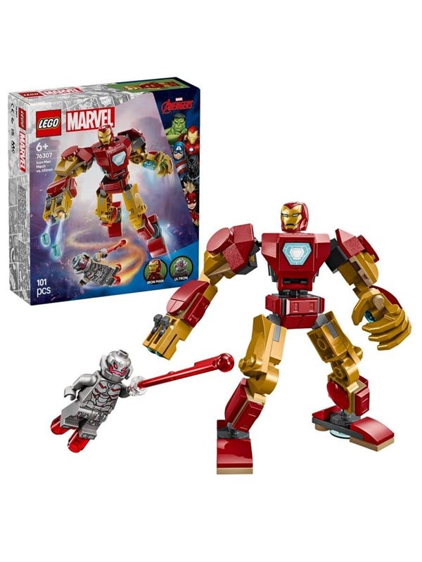 LEGO Super Heroes 76307 Iron Mans robot mot Ultron
