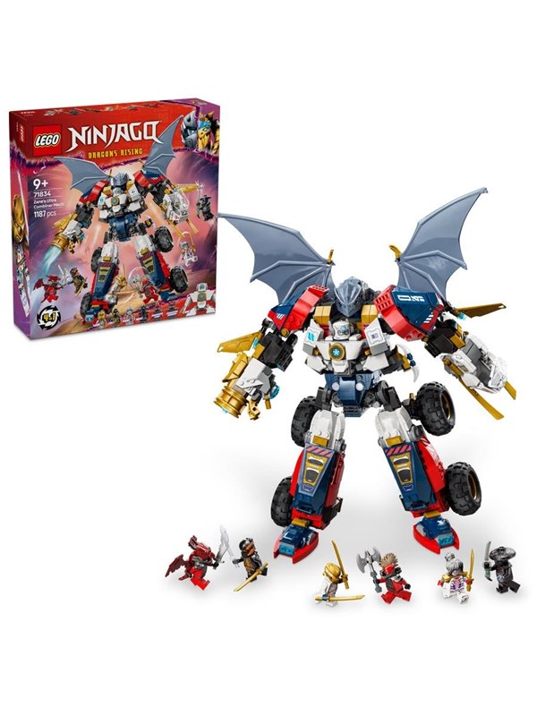 Alternativ bild 0 för LEGO Ninjago 71834 Zanes ultrakomborobot