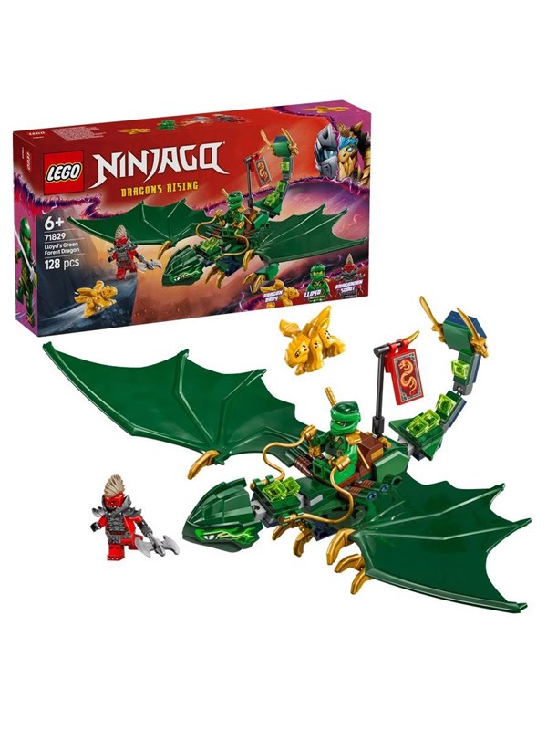 Alternativ bild 0 för LEGO Ninjago 71829 Lloyds gröna skogsdrake