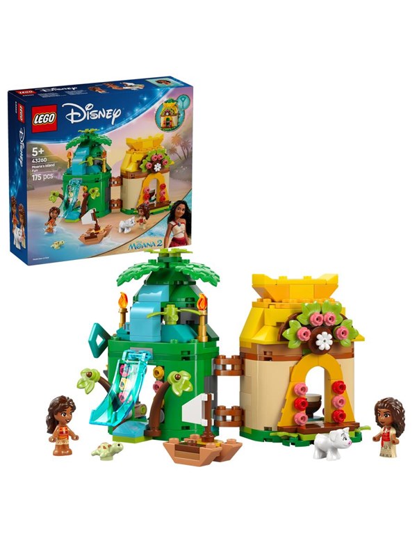 Alternativ bild 0 för LEGO Disney 43260 Vaianas skoj på ön