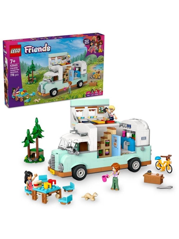 LEGO Friends 42663 Vänskapsäventyr med husbil