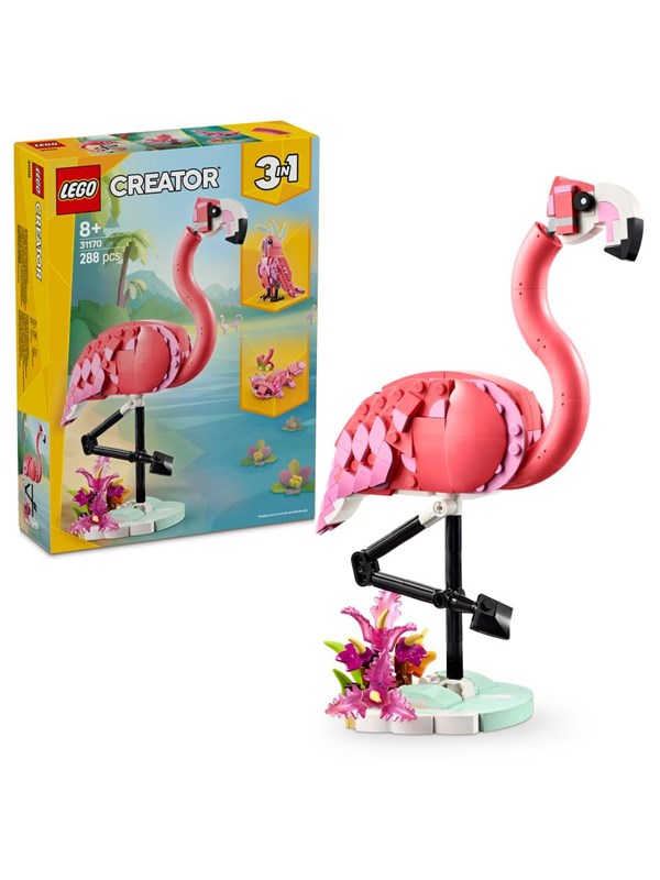 Alternativ bild 0 för LEGO Creator 31170 Vilda djur: Rosa flamingo