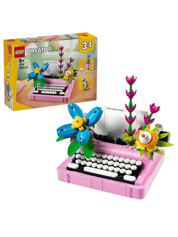 Alternativ bild 0 för LEGO Creator 31169 Skrivmaskin med blommor
