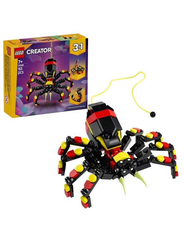 LEGO Creator 31159 Vilda djur: överraskande spindel