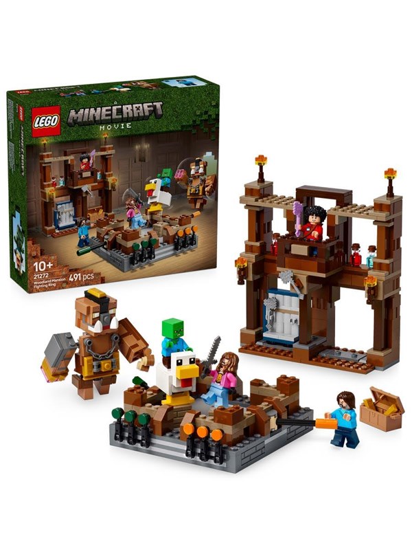 LEGO Minecraft 21272 Skogsherrgårdens stridsring