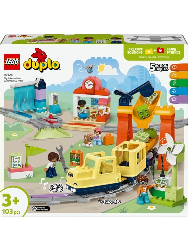 LEGO DUPLO 10428 Stort interaktivt pendeltåg - SEK 999 - Spara 27%