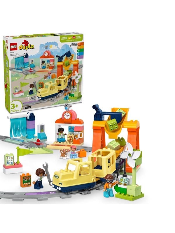 LEGO DUPLO 10428 Stort interaktivt pendeltåg