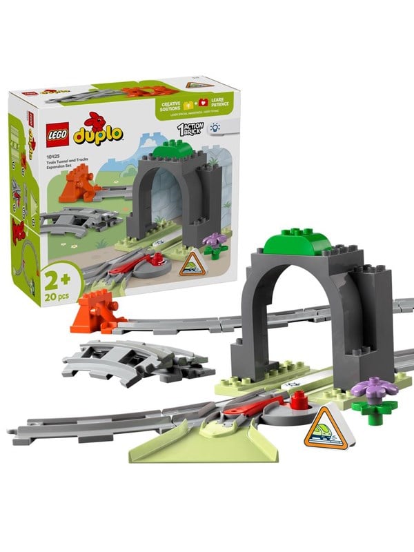 LEGO DUPLO 10425 Tågtunnel och spår - Expansionsset