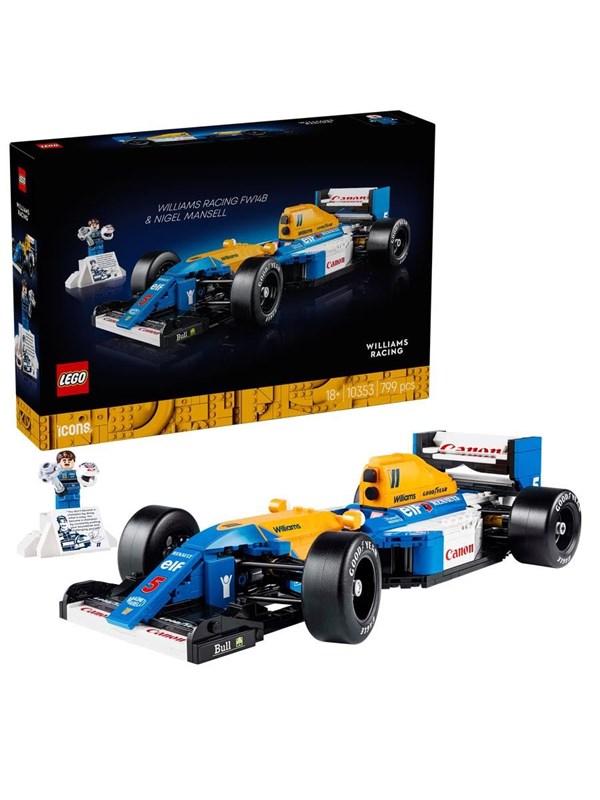 Alternativ bild 0 för LEGO Icons Williams Racing FW14B & Nigel Mansell 10353