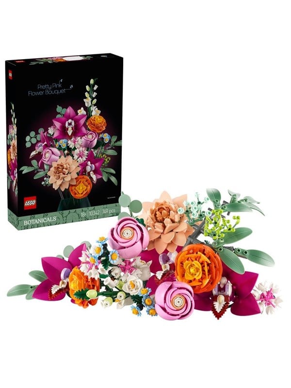 LEGO Botanicals 10342 Vacker rosa blombukett - SEK 419 - Spara 23%