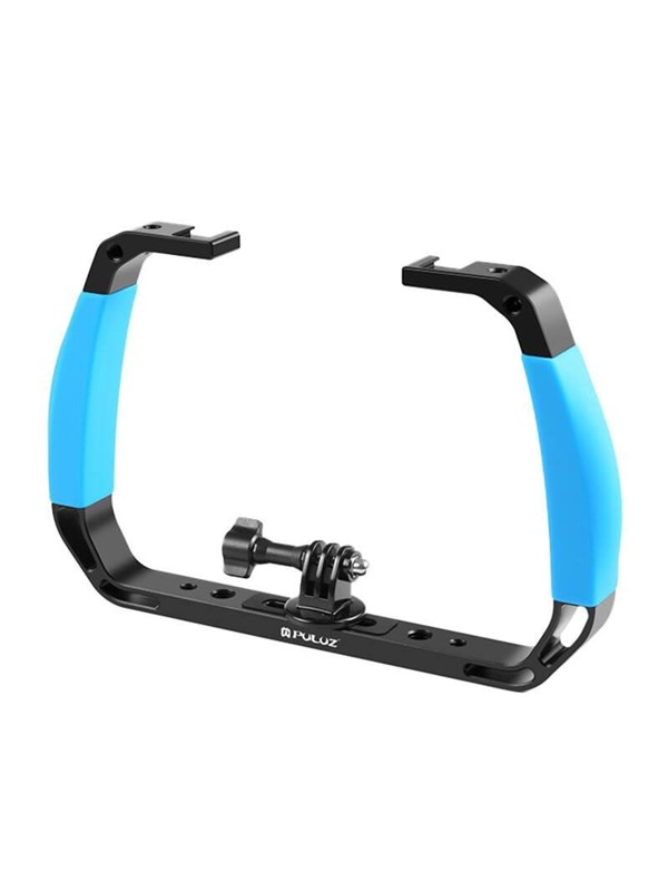 Puluz Underwater Diving Rig For Action Cameras Blue