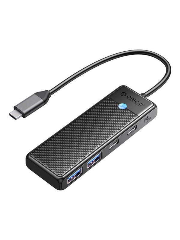 Orico Hub 4in1 Usb A3.0x2 Type C3.0x1 Pd100wx1 Usb Hub 4 Porte Svart