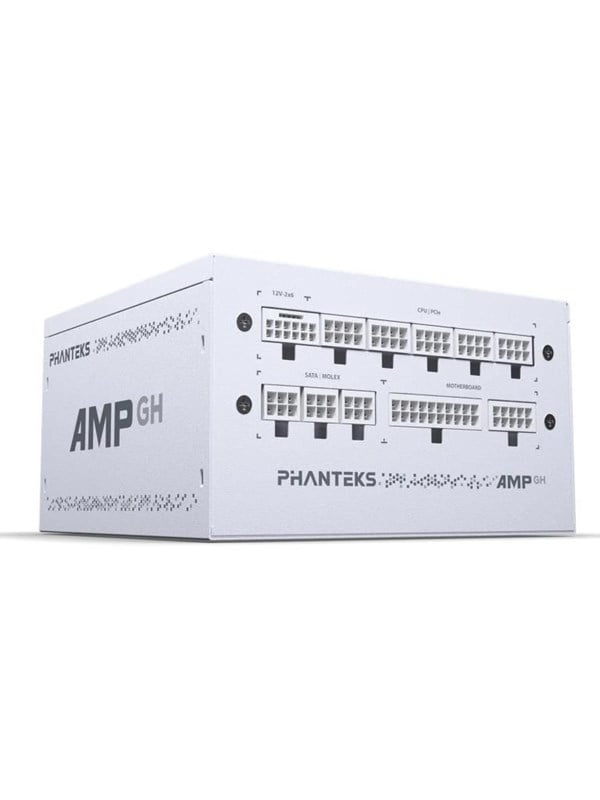 Phanteks AMP GH 750W Strömförsörjning - 750 Watt - 120 mm - ATX 3.1 - 80 Plus Gold certificate