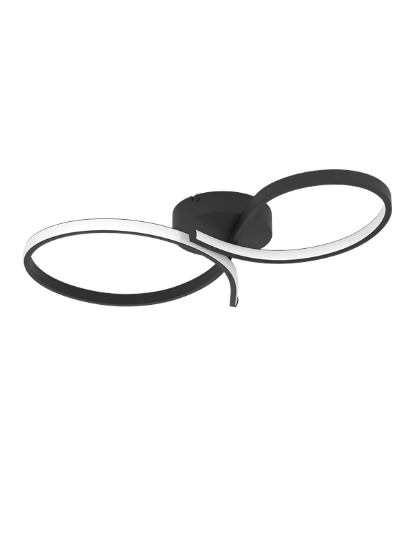 EGLO SERPINS ceiling lamp black