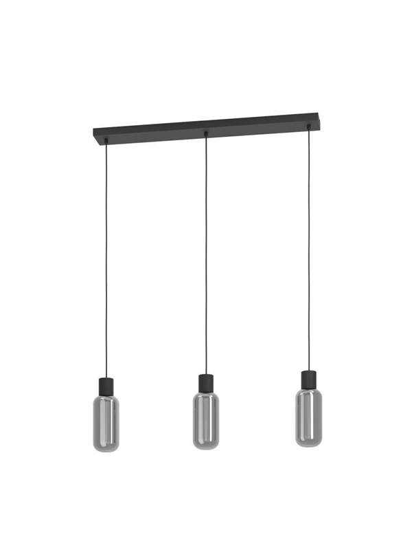 EGLO MAIONE long table pendant black/grey