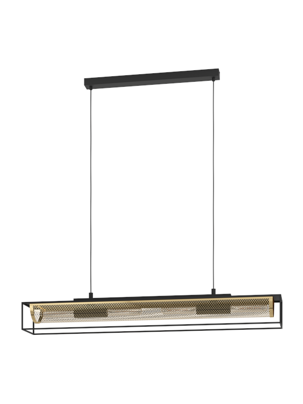 EGLO NOHALES pendant light  black/brass