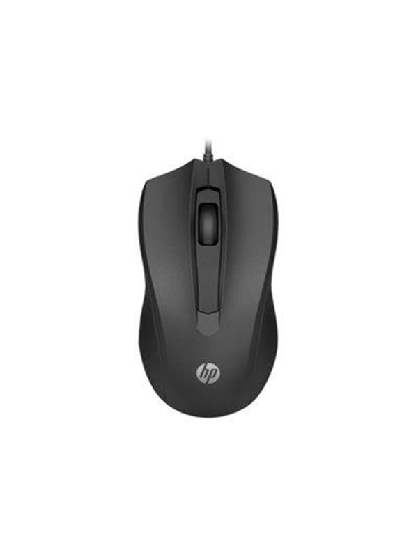 HP 105 - Mouse - Optic - 3 knappar - Svart