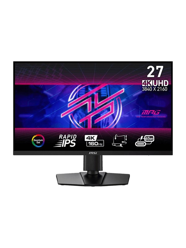 27 " Msi Mpg 274urfde Qd 3840x2160 160hz Fast Ips 65w Usb C