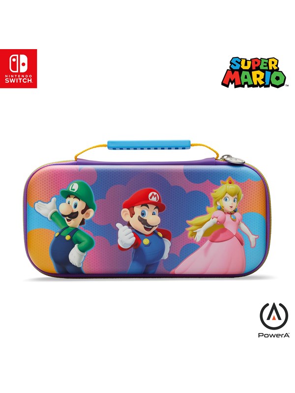PowerA skyddsfodral för Nintendo Switch OLED-modell, Nintendo Switch eller Nintendo Switch Lite - Färgstänkta hjältar