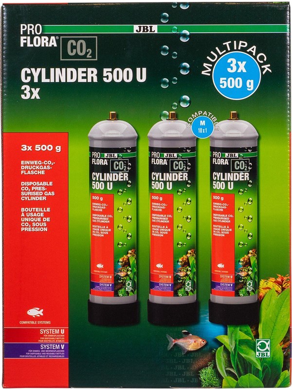 Jbl Aqua Jbl Proflora 500 U X3 Cylinder Co2 141.8166