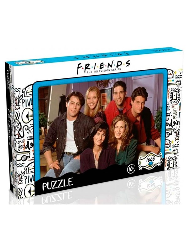 Winning Moves Puzzle - Friends Apartment (1000 pieces) 2D Pussel