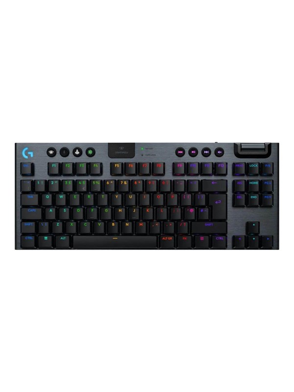 Logitech G915 X Lightspeed Tkl Tactile 80 Tkl Gaming Tangentbord Engelska Storbritannien Svart