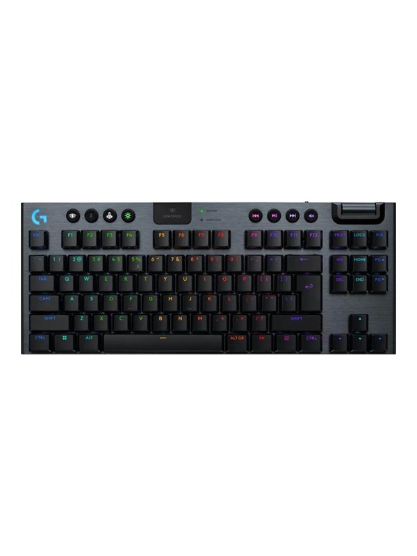 Logitech G G915 X Lightspeed Tkl Clicky 80 Tkl Gaming Tangentbord Amerikansk Engelska Svart