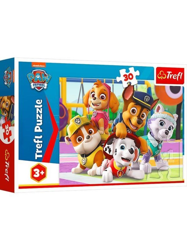 Trefl Puzzle - PAW Patrol - Paw Patrol always on time (30 pieces) 2D Pussel