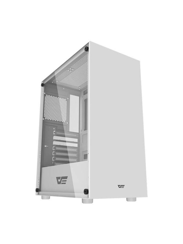 Darkflash Dk100 Computer Case White Chassi Vit