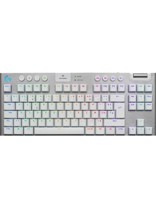 Logitech G G915 X Lightspeed Tkl 80 Tkl Gaming Tangentbord Fransk Vit