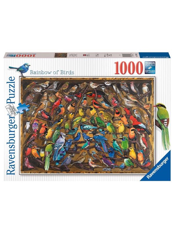 Ravensburger Rainbow Of Birds 1000p